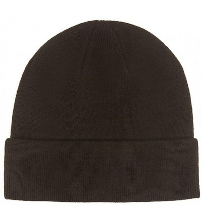 Skullies & Beanies Slouchy Beanie Cap Knit hat for Men and Women - Coffee - CA18WMST7S2 $17.53