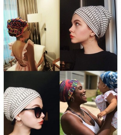 Headbands Easy Wearing African Head Wrap-Long Scarf Turban Shawl Hair Bohemian Headwrap - Colour24 - C118U56R59T $13.92