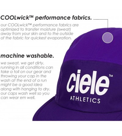 Baseball Caps GOCap - Premium Moisture Wicking 5-Panel Knit Running Hat - Loyalty - C318OTNRDHO $34.22