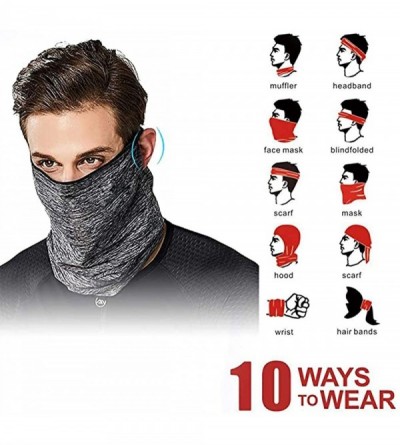 Balaclavas Seamless Bandana Headwear Motorcycle Gaiter - CV19820KHW2 $6.98