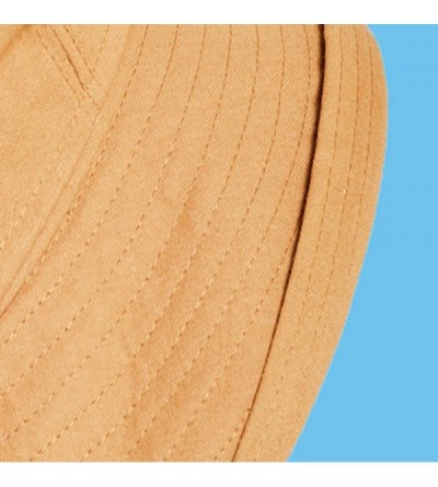 Sun Hats Summer Sun Hats Outdoor UV Protection Wide Large Brim Beach Visor Empty Top Caps for Women - Yellow - CG18D5OO7GD $1...