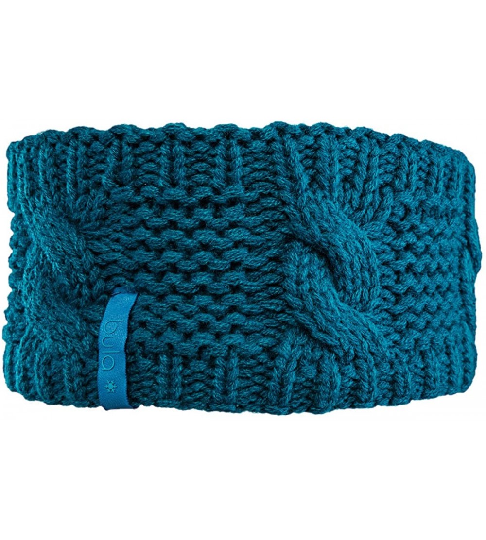 Cold Weather Headbands Women's Lulu Earband - Dark Teal - CC11Y4EM765 $11.66