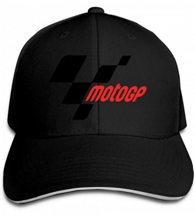 Baseball Caps Moto GP Unisex Adjustable Baseball Caps Peaked Sandwich Hat Sports Outdoors Snapback Cap - Black - CZ18ONLN84E ...