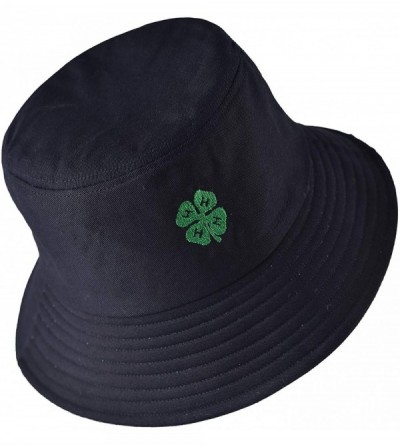 Bucket Hats Unisex Fashion Embroidered Bucket Hat Summer Fisherman Cap for Men Women - Maple Leaf Grey - CT18SUCX9GG $16.59