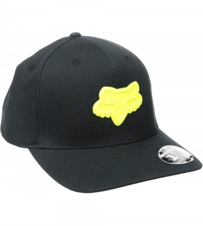 Baseball Caps Men's 110 Curved Bill Snapback Hat - Black/Yellow - CB12NSM5MS8 $23.93