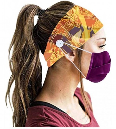 Headbands Elastic Headbands Workout Running Accessories - B-5 - CB198488R9T $17.77