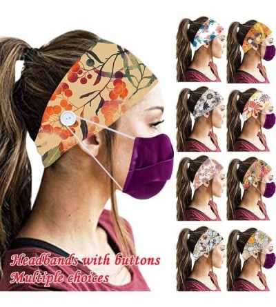 Headbands Elastic Headbands Workout Running Accessories - B-5 - CB198488R9T $7.28