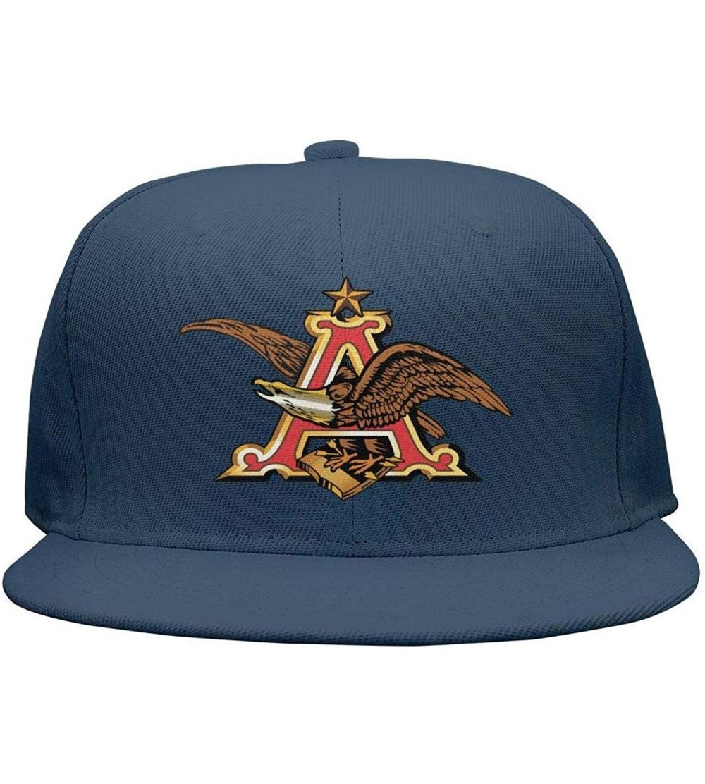 Baseball Caps Personalized Anheuser-Busch-Beer-Sign- Baseball Hats New mesh Caps - Navy-blue-16 - C918RH0NG5M $20.76