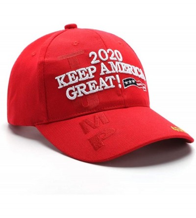 Baseball Caps Make America Great Again Hat MAGA USA Cap - Kag 2020 Red - CH18QOHX3TM $10.85