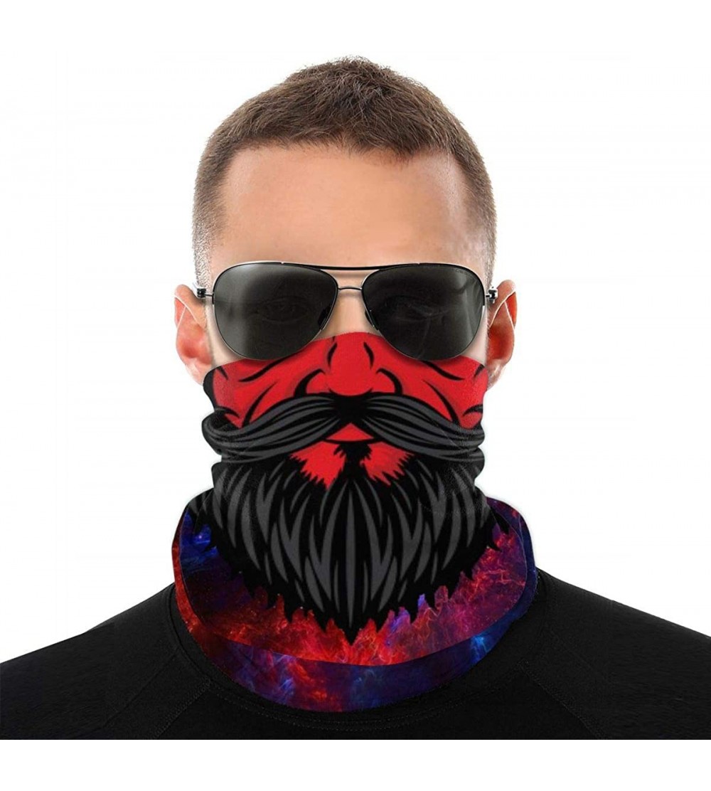 Balaclavas When I Shaved My Beard-Nobody Know Me Bandana Balaclavas Facemask for Men Women - Photo Color2 - CM198UYQZSY $13.94