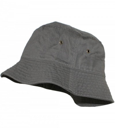 Bucket Hats Simple Solid Cotton Bucket Hat - Olive Green - CU11WJPLGQ3 $12.87