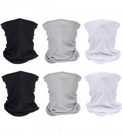 Balaclavas Breathable Face Cover UV Protection Neck Gaiter Face Scarf for Outdoors Activities - Mix 2 - C41989GC5H6 $24.32