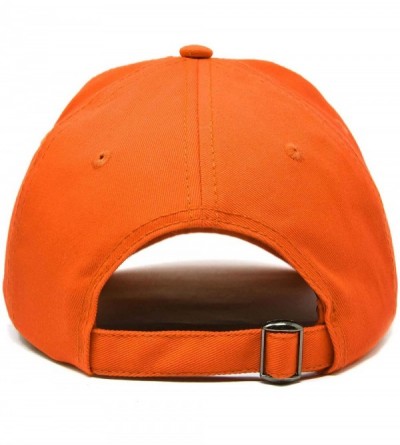 Baseball Caps Dog Mom Baseball Cap Women's Hats Dad Hat - Orange - CE18K0XLH3G $9.49