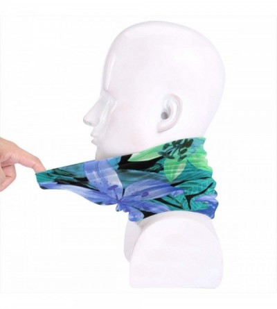 Balaclavas Flower Neck Gaiter Warmer Windproof Mask Face Mask Winter Balaclava Scarf Cover - Style 5 - CQ197QU67NU $19.89