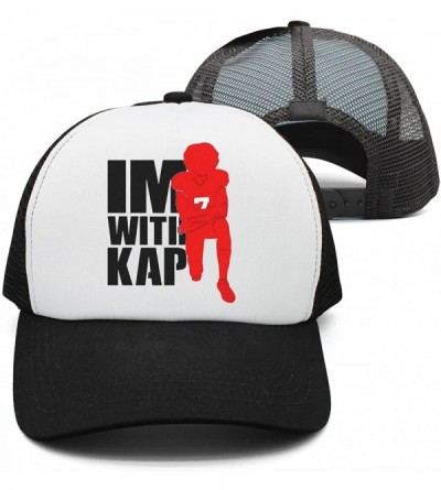 Baseball Caps ImWithKap Flat-Brim Baseball Caps Unisex Adjustable Hat - Imwithkap-21 - CV18GGXUWN5 $33.20