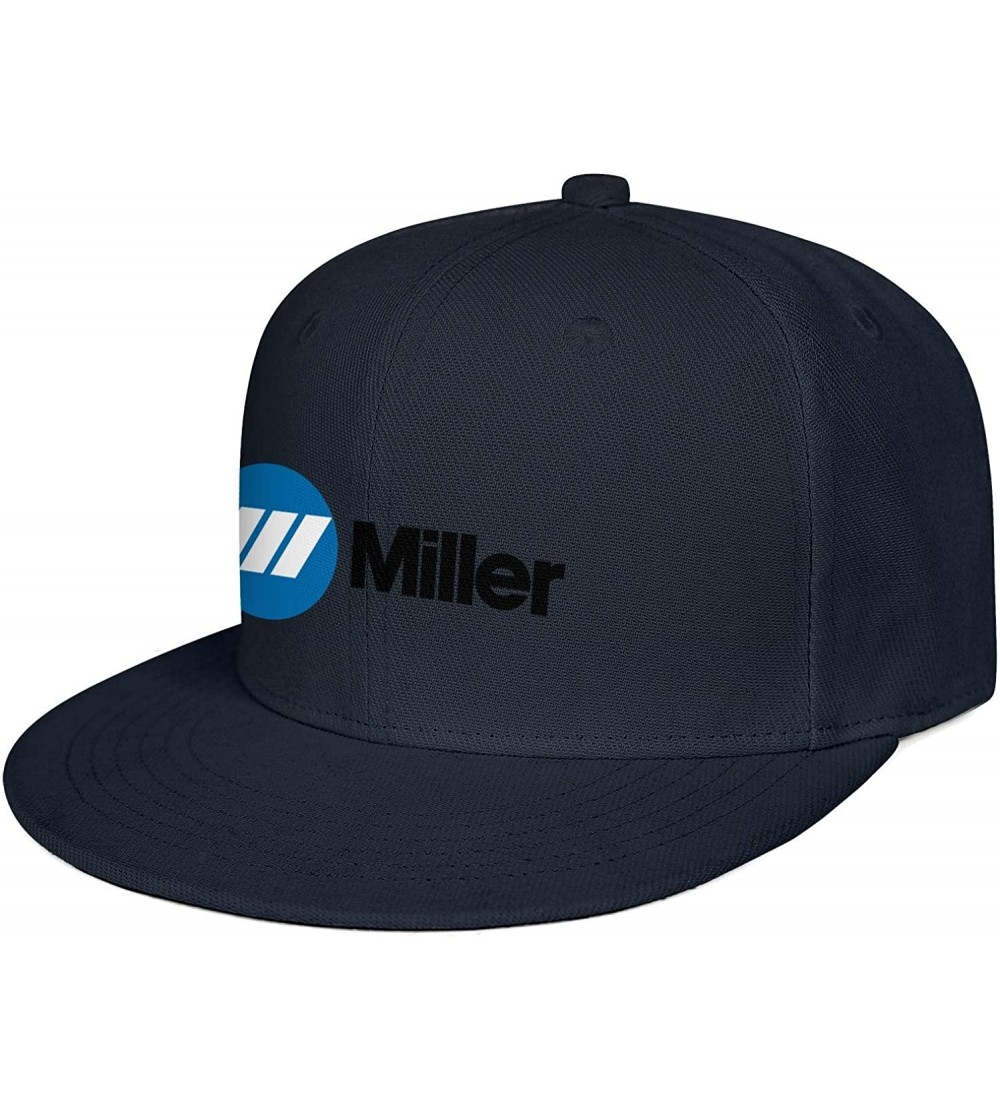 Baseball Caps Mens Miller-Electric- Baseball Caps Vintage Adjustable Trucker Hats Golf Caps - Navy_blue-21 - CY18ZLHIGE4 $13.37