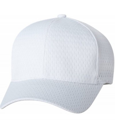 Baseball Caps Athletic Mesh Cap - White - C4116FP9C9L $12.83