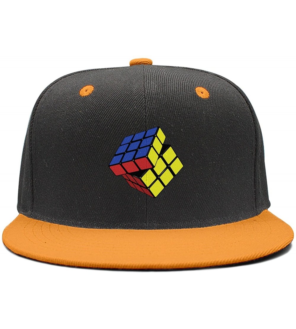 Baseball Caps Magic Rubix Cube Rock Punk Snapback Hats Sports Caps - CZ18D2I43O5 $14.04