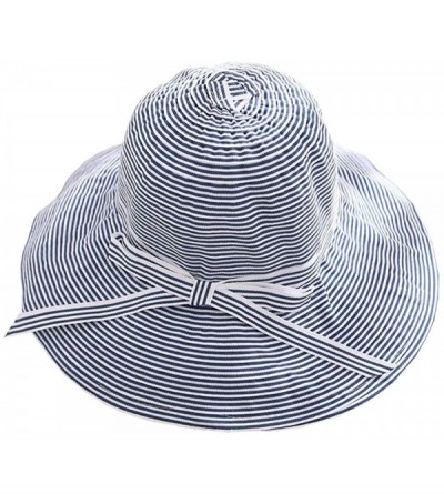 Sun Hats Bucket Summer Foldable Floppy Packable - B-blue - C618UXT6A6S $24.56