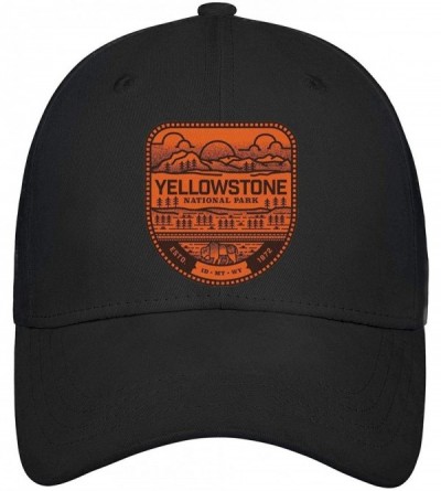 Baseball Caps Yellowstone National Park Casual Snapback Hat Trucker Fitted Cap Performance Hat - Yellowstone National Park-10...