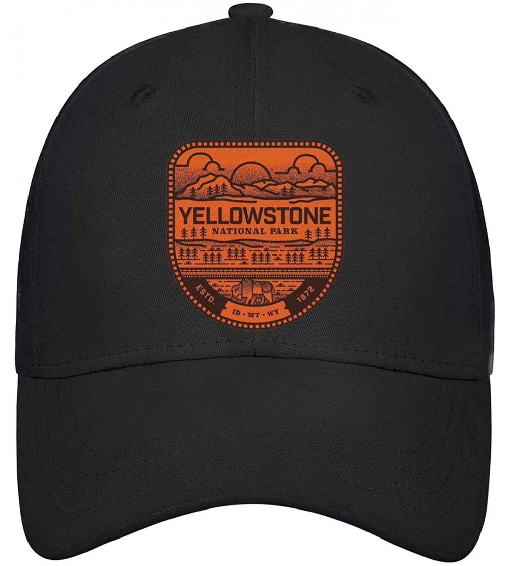 Baseball Caps Yellowstone National Park Casual Snapback Hat Trucker Fitted Cap Performance Hat - Yellowstone National Park-10...