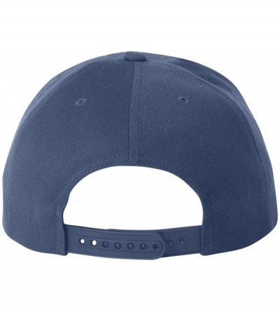 Baseball Caps Classic Snapback Pro-Style Wool Cap - Navy - CX11NANFD2P $8.88