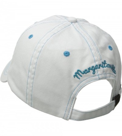 Baseball Caps Men's Fins up Hat - White - CR12B8JV36D $29.47