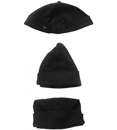 Skullies & Beanies Retro Rolled Cuff Skull Caps Brimless Beanie Hats for Men/Women - A-black - CN184UXNG9L $11.04