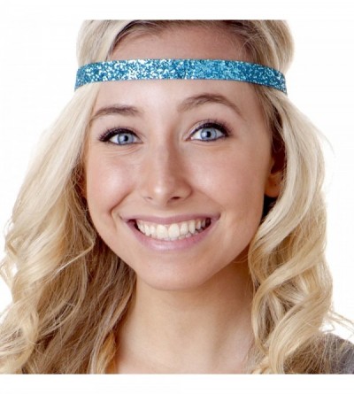 Headbands Women's Adjustable NO SLIP Bling Glitter Headband Mixed Pack (Multiple Colors Sparkling Jewels 5pk) - C3119E99853 $...