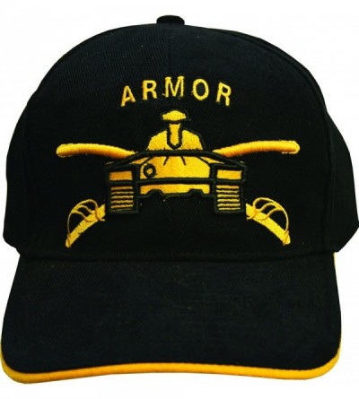 Baseball Caps Armor Branch of Service Black Hat - C811WV06IAT $14.85