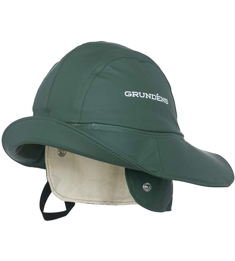 Sun Hats Men's Sandhamn 21 Fishing Hat - Green - CK11JLIOLEZ $49.33