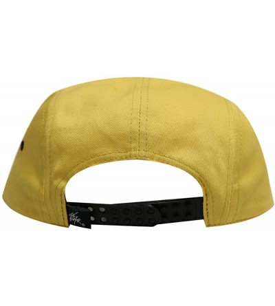 Baseball Caps Baseball 5 Panel Biker Hat - 145 Black/Gold - C5126HG4CM9 $9.70