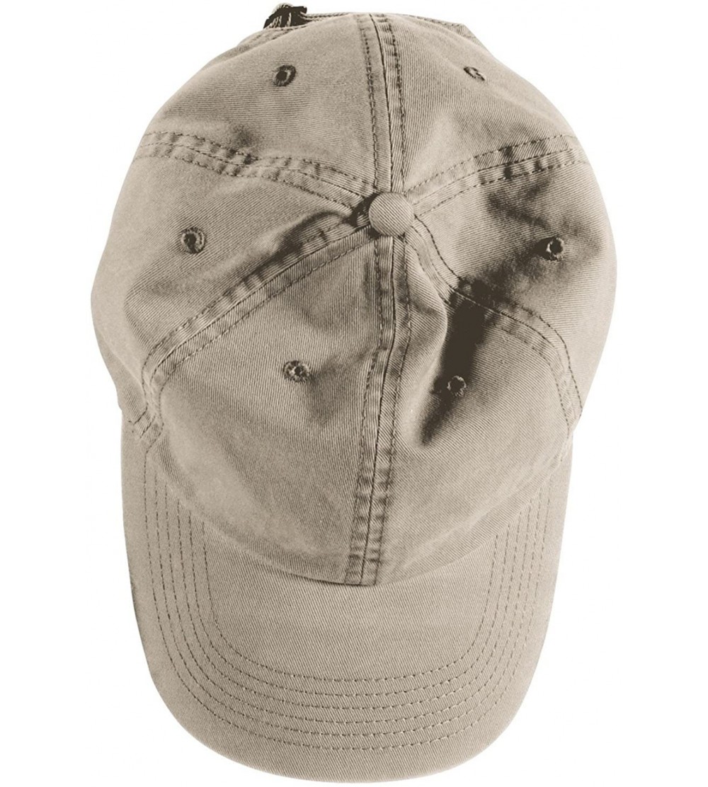 Baseball Caps Direct-Dyed Twill Cap (1912) - Stone - CA11NRUIL5N $9.60