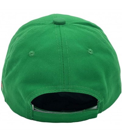 Skullies & Beanies Make America Great Again Donald Trump Cap Hat Unisex Adjustable Hat - 001 Green - CK18NHQ3Q3O $8.19