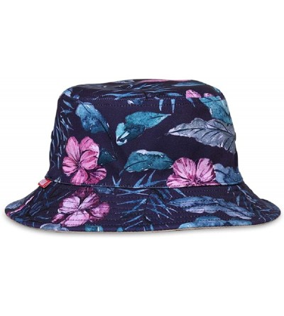 Bucket Hats Unisex Bucket Hat Reversible Fisherman Hat Packable Casual Travel Beach Sun Hats for Men Women Many Patterns - CW...
