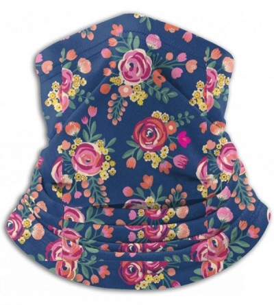 Balaclavas Face Mask Custom flower 3D Seamless Half Face Bandanas Balaclava - Style15 - CN197Y4Q2O8 $10.57