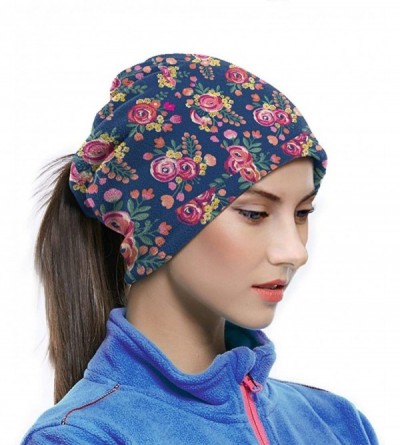 Balaclavas Face Mask Custom flower 3D Seamless Half Face Bandanas Balaclava - Style15 - CN197Y4Q2O8 $10.57