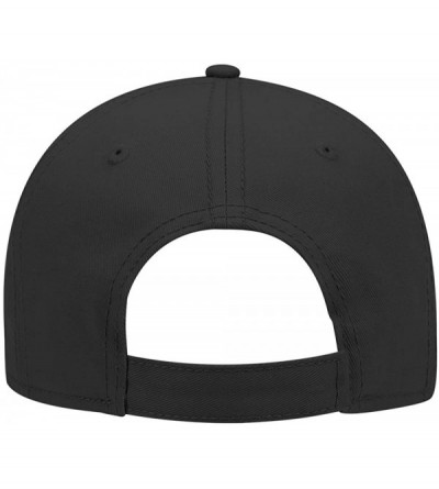 Baseball Caps 6 Panel Low Profile Superior Cotton Twill Cap - Black - CQ12IVBEFLL $11.58