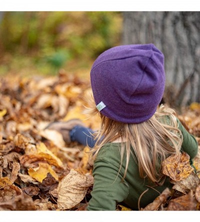 Skullies & Beanies Kid's Wool Beanie - Grey/Black - CB18DZYS04X $11.92