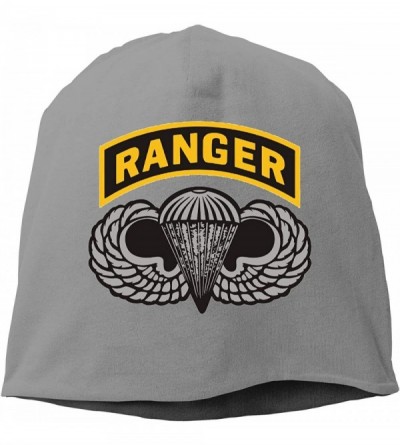 Skullies & Beanies Us Army Ranger Tab Beanie Cap Quick Drying Fashion Cap Dad Hat - Deep Heather - C518L3EYNOD $15.44