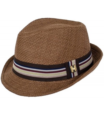 Fedoras Mirage Fedora Hat - Brown - CK18044WXNM $38.42