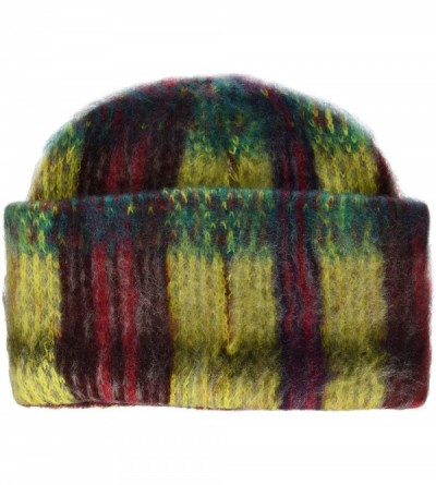 Skullies & Beanies Women's Boucle Plaid Woven Beanie - Multi - CC18E59MLKZ $20.26