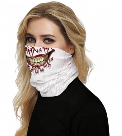 Balaclavas Windproof Face Mask-Balaclava Hood-Cold Weather Motorcycle Ski Mask - Smiling - CW197ZDKS8R $7.50