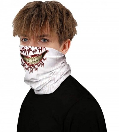 Balaclavas Windproof Face Mask-Balaclava Hood-Cold Weather Motorcycle Ski Mask - Smiling - CW197ZDKS8R $7.50