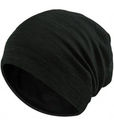 Skullies & Beanies Unisex Winter Slouchy Beanie Warm Cap Men Women - Skull Cap - Baggy Beanies Hip-hop Casual Scarf Hat (Blac...