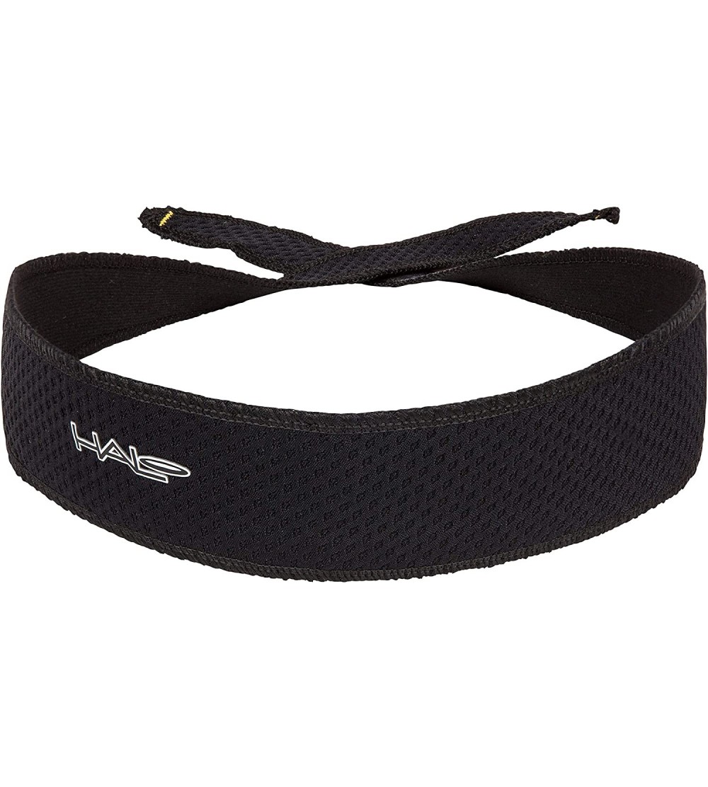 Headbands AIR Series Sweatband Halo I Tie Version for Women and Men - Black - C918LZ73LS9 $15.77
