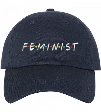 Baseball Caps Feminist Baseball Cap - Womens March Unisex Hats - Navy - C018NH9GZ4T $32.69