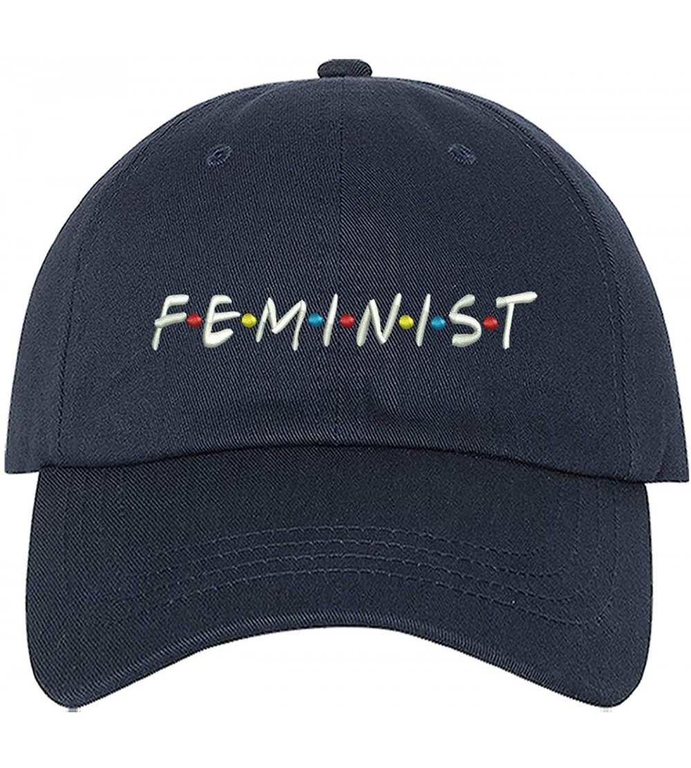 Baseball Caps Feminist Baseball Cap - Womens March Unisex Hats - Navy - C018NH9GZ4T $16.13