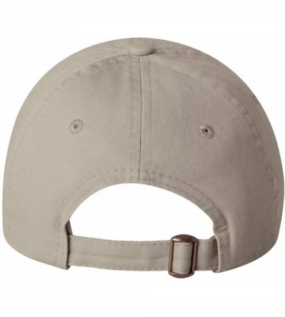 Baseball Caps Bio-Washed Unstructured Cotton Adjustable Low Profile Strapback Cap - Khaki - CG12EXQQ1NN $8.60