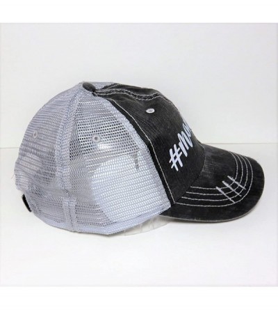 Baseball Caps White Glitter momboss Distressed Look Grey Trucker Cap Hat Fashion - C517YTMZY59 $43.64
